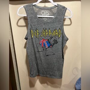 Chaser Band Tank Def Leppard
